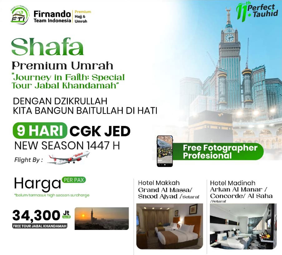 Banner Paket Umroh Reguler Fitrah Tour